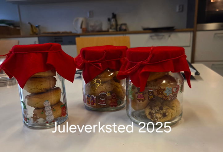 et par glass med mat i